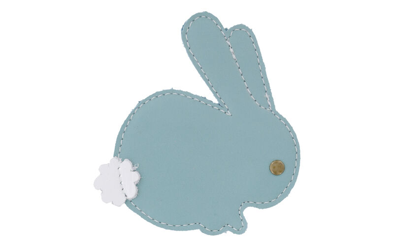 Turquoise Rabbit Lace Decor, , large